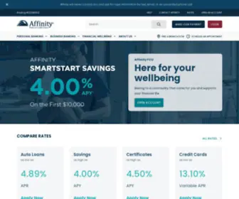 Affinityfcu.com(Affinity Federal Credit Union) Screenshot