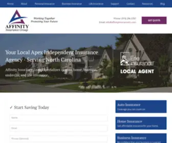 Affinityinsurancenc.com(Affinityinsurancenc) Screenshot