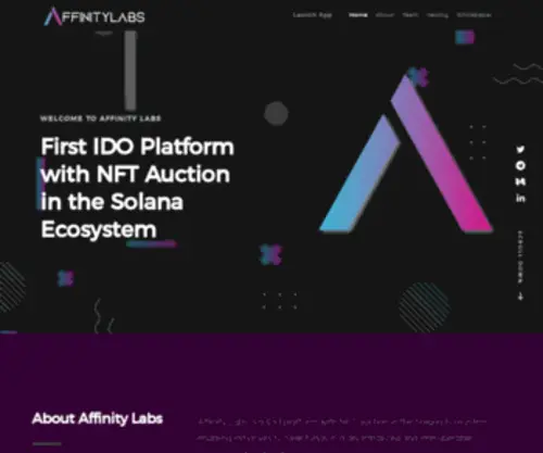 Affinitylabs.tech(Affinitylabs tech) Screenshot
