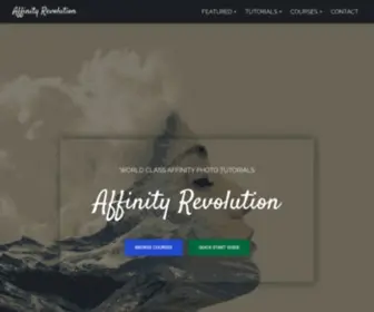 Affinityrevolution.com(Affinity Photo Tutorials) Screenshot