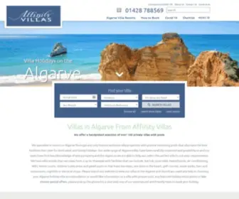 Affinityvillas.com(Algarve Villas) Screenshot