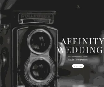 Affinityweddings.in(AFFINITY WEDDINGS) Screenshot