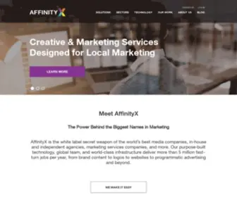 Affinityx.com(Home) Screenshot