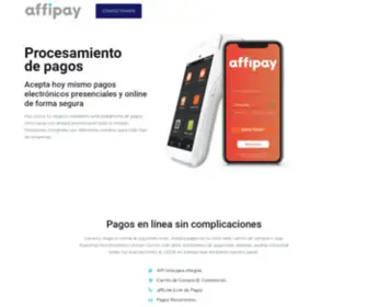 Affipay.gt(Market a Corporate Category Bootstrap Responsive Website Template) Screenshot