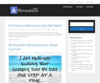 Affirmationdesk.com(Affirmation Desk) Screenshot