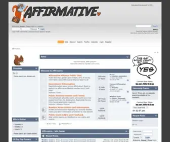 Affirmativealliance.com(Affirmative) Screenshot