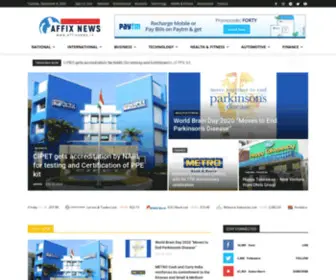 Affixnews.in(Affix News) Screenshot