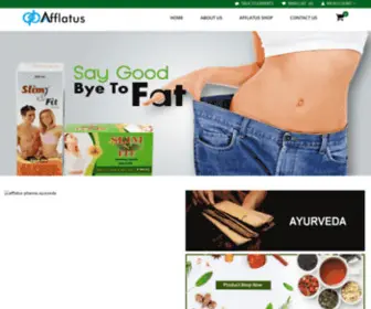 Afflatuspharma.com(AFFLATUS Pharmaceuticals) Screenshot