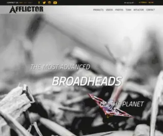 Afflictorbroadheads.com(Afflictor Broadheads) Screenshot