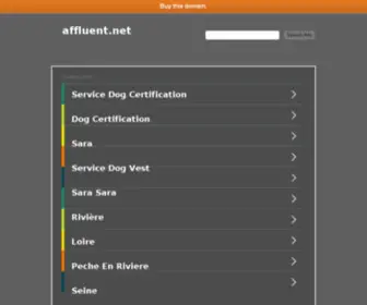 Affluent.net(affluent) Screenshot