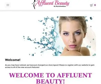Affluentbeauty.com(Affluent Beauty) Screenshot