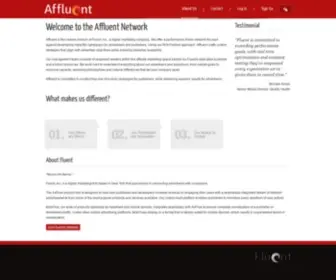 Affluentco.com(Fluent, Inc) Screenshot