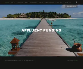 Affluentfunding.com(Affluent Funding) Screenshot