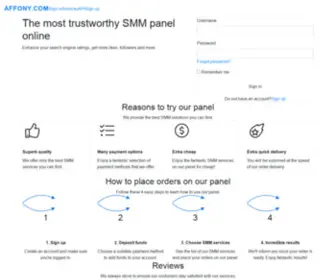 Affony.com(Affony) Screenshot