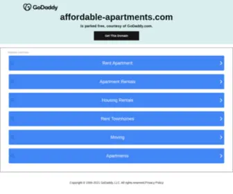 Affordable-Apartments.com(Affordable Apartments) Screenshot