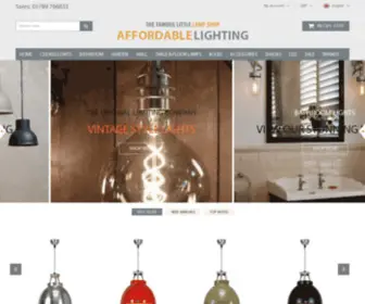 Affordable-Lighting.co.uk(Buy Lighting for Every Room at Affordable Prices) Screenshot