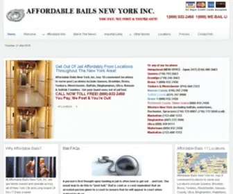 Affordablebails.com(Affordable Bail Bonds New York) Screenshot