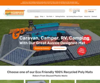 Affordablecamping.com.au(Affordable Camping Mats) Screenshot