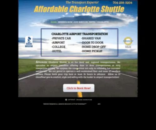 Affordablecharlotteshuttle.com(Affordablecharlotteshuttle) Screenshot