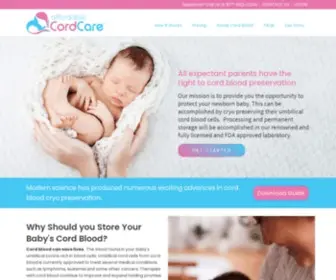 Affordablecordcare.com(Affordable Cord Care) Screenshot