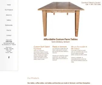 Affordablecustomfarmtables.com(Affordable Custom Farm Tables) Screenshot