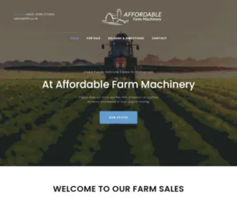 Affordablefarmmachinery.co.uk(Affordable farm machinery just another wordpress site) Screenshot