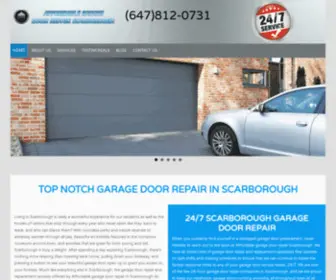 Affordablegaragedoorrepairscarborough.ca(Affordable Scarborough Garage Door Repair) Screenshot