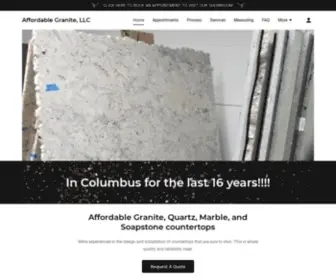 Affordablegranite.com(Affordable Granite) Screenshot