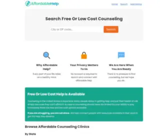 Affordablehelp.com(Affordable Help) Screenshot