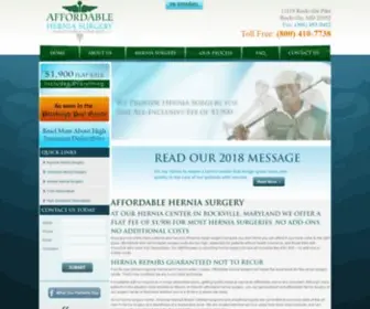Affordableherniasurgery.com(Affordable Hernia Surgery) Screenshot