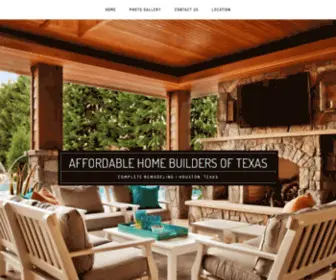 Affordablehomebuildersoftexas.com(Home Improvement) Screenshot