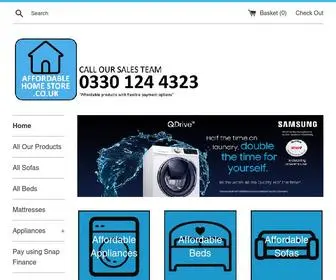 AffordablehomeStore.co.uk(Affordable Home Store) Screenshot