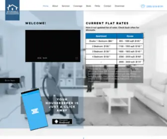Affordablehousekeeper.com(Cleaning Service Miami) Screenshot