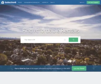 Affordablehousing.com(Affordable Houses & Apartments For Rent) Screenshot