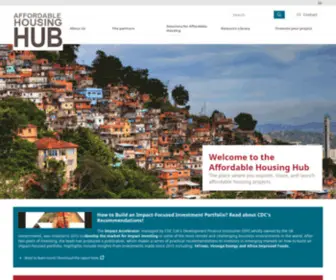 Affordablehousinghub.com(Affordable Housing Hub) Screenshot