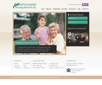 Affordablehousingnetwork.org(Affordable Housing Network) Screenshot