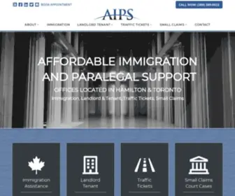 Affordableimmigrationandparalegalsupport.com(Immigration) Screenshot