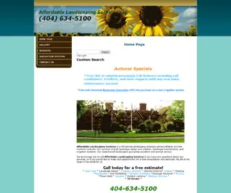 Affordablelandscapingservices.com(Affordable Landscaping Services LLC) Screenshot