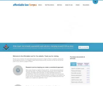 Affordablelawforyou.co.uk(Affordablelawforyou) Screenshot