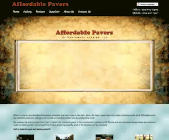 Affordablepaversswfl.com(Affordablepaversswfl) Screenshot