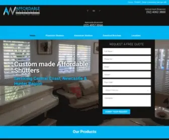 Affordableplantationshutters.net.au(Affordableplantationshutters) Screenshot