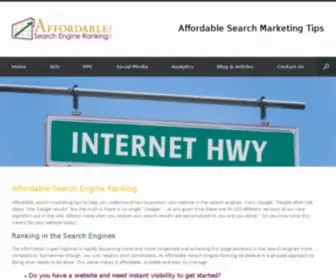 Affordablesearchengineranking.com(Affordable Search Engine Ranking) Screenshot