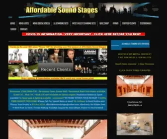 Affordablesoundstages.com(Affordablesoundstages) Screenshot