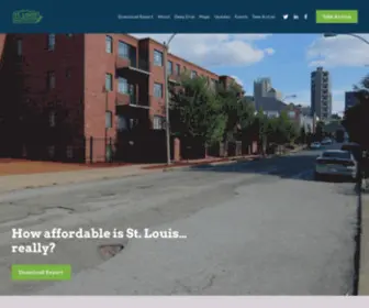 Affordablestl.com(STL Affordable Housing Report Card) Screenshot