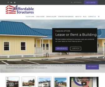 Affordablestructures.com(Modular Construction Company) Screenshot