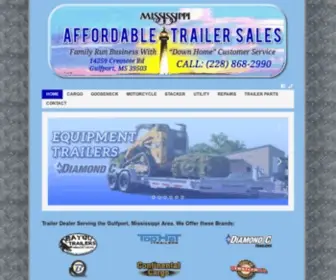 Affordabletrailersales.com(Affordable Trailer Sales) Screenshot