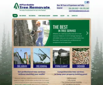 Affordabletreeremovals.com(Affordable Tree Removals) Screenshot