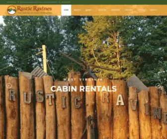 Affordablewestvirginiacabinrentals.com(Rustic Ravines West Virginia cabin and ATV rentals) Screenshot