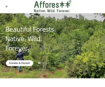 Afforestt.com(Forest make) Screenshot