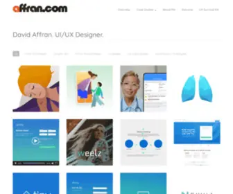 Affran.com(My Portfolio) Screenshot